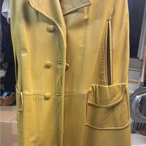 Vintage Leather Cape